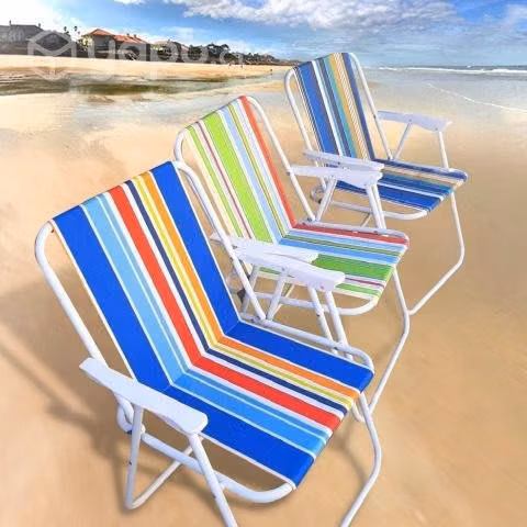 Silla Playa Camping Piscina Verano Plegables Colo