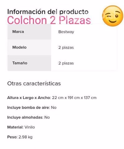 Colchones inflables