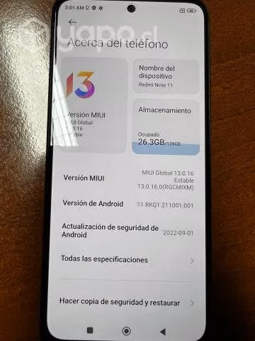 Xiaomi Redmi Note 11