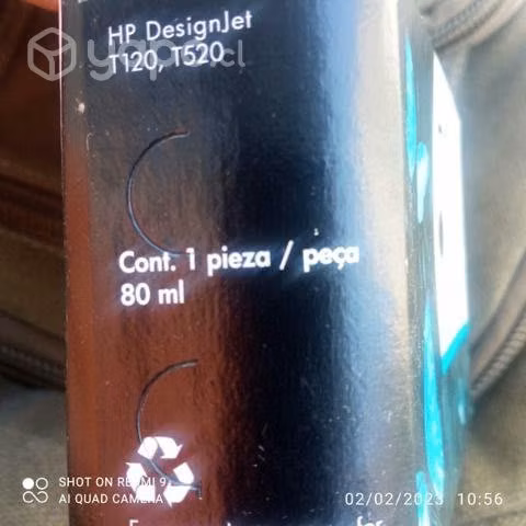 Tinta hp 711 black original de 80ml