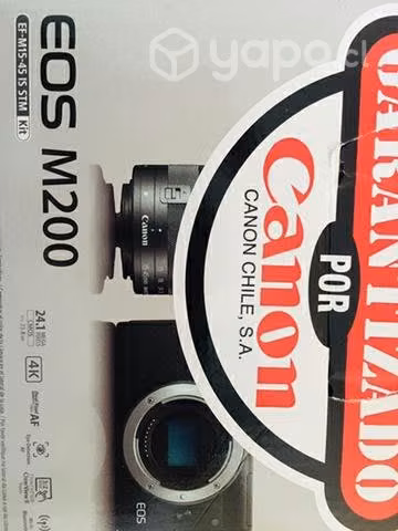Eos m200 cámara fotográfica