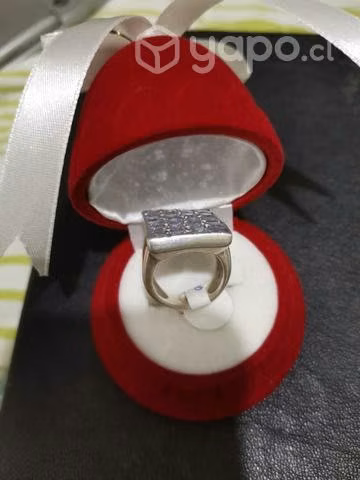 Anillo 13 gramos piedra lavanda palida - Imagen 2