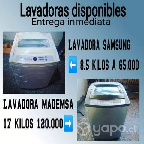 Lavadora Mademsa,Samsung