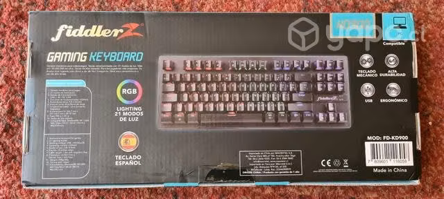 Teclado gamer mecánico rgb nuevo