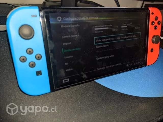 Nintendo Switch OLED + 7 Juegos (SIN CAJA)