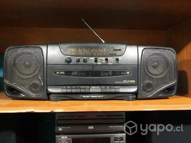 Radio cassette jvc pc-w222