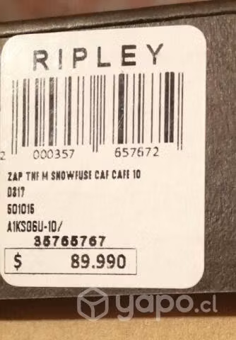 Zapatos the north face originales n43