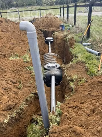 Fosas sépticas , Aridos, mini excavadora