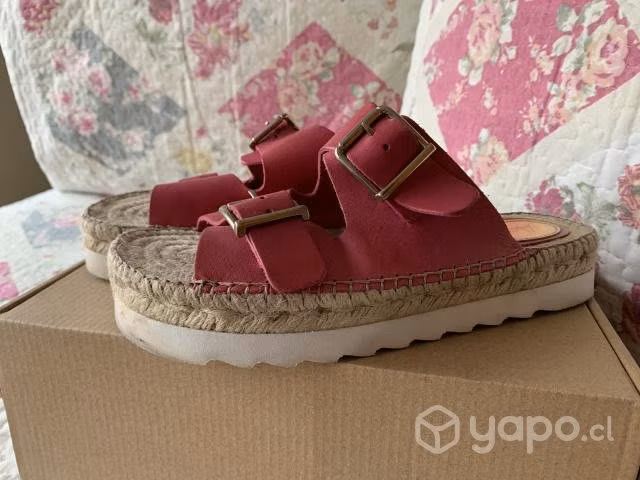 Sandalias de Cuero Marca Aedo - Imagen 2