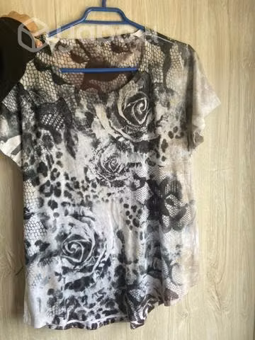 Polera mujer animal print
