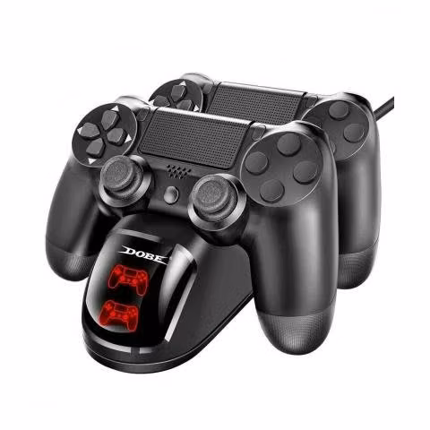 Cargador Doble Gamepad Pro Mandos Control Ps4