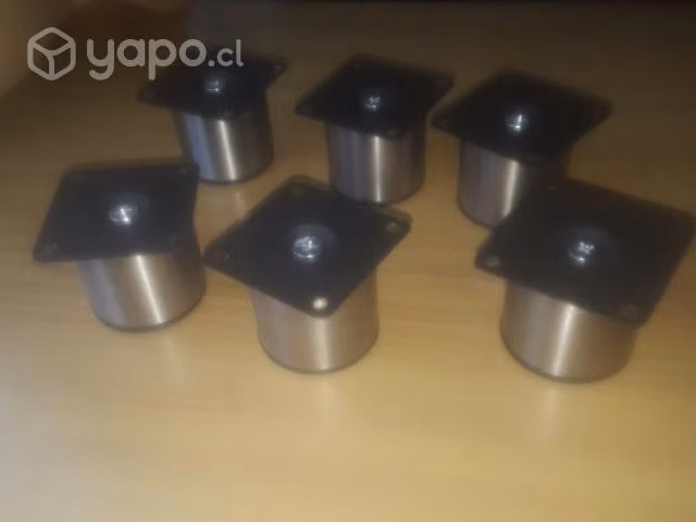 Set de patas de acero 50x50mm