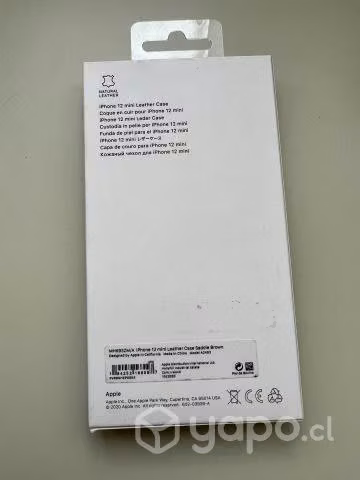 IPhone 12 mini funda de cuero, marca apple - Imagen 2