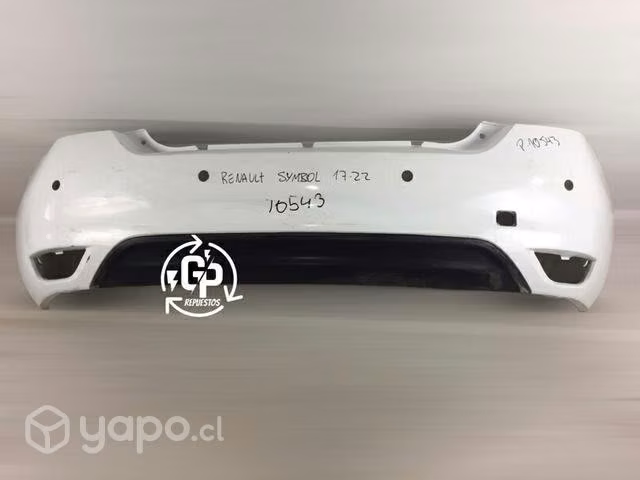 Parachoque trasero Renault symbol 2017 2021