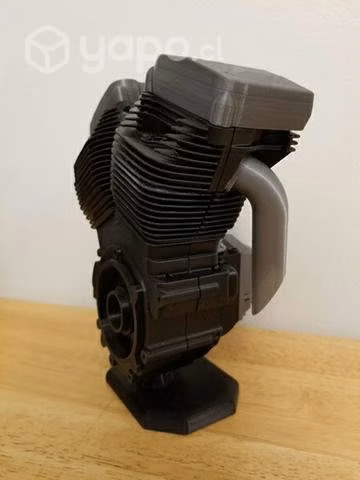 Motor Harley Davidson a escala