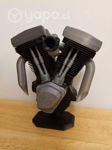 Motor Harley Davidson a escala