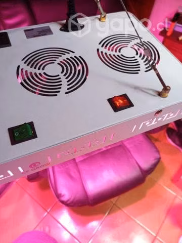 Carpa Indoor + Foco Led 600w doble ciclo CF GROW