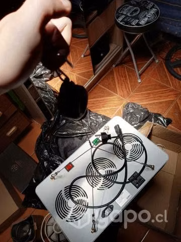 Carpa Indoor + Foco Led 600w doble ciclo CF GROW