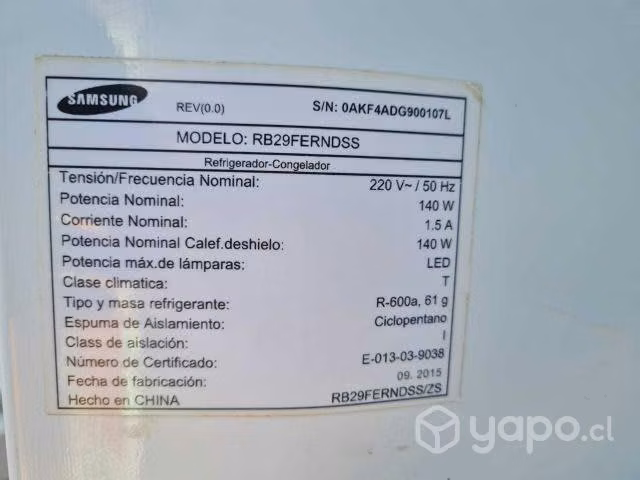 Refrigerador Samsung - Imagen 3