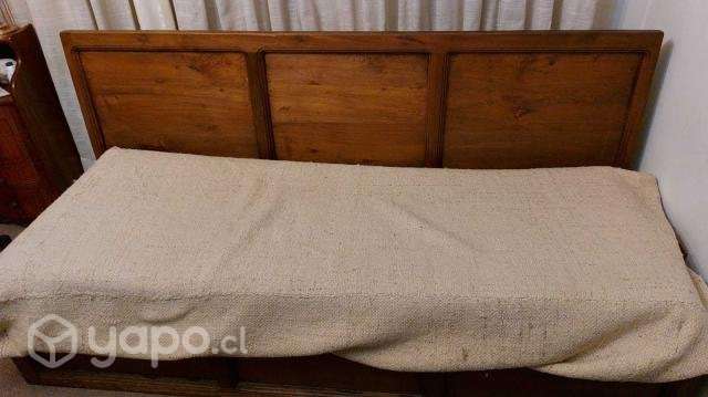 Sofa cama de madera - Imagen 2