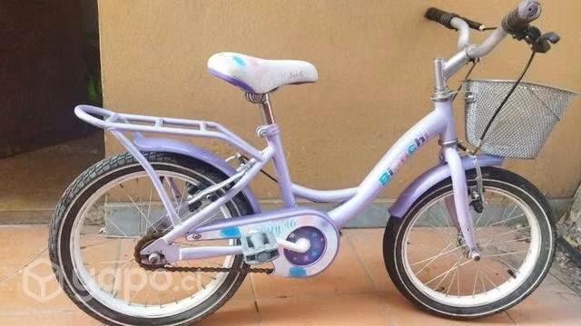 Bicicleta de niña Bianchi aro 16