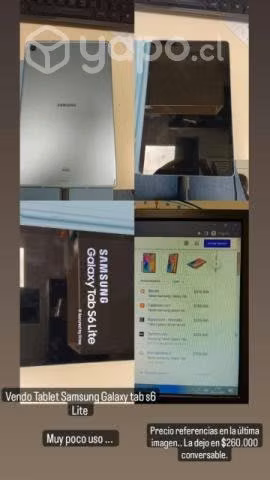 Tablet Samsung Galaxy S5 Lite WiFi.