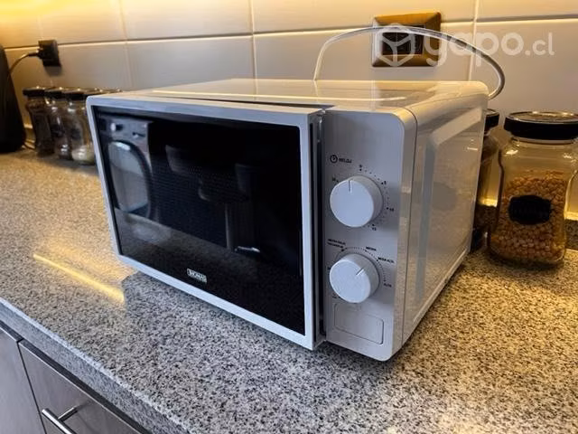 Horno microondas análogo 18 litros blanco