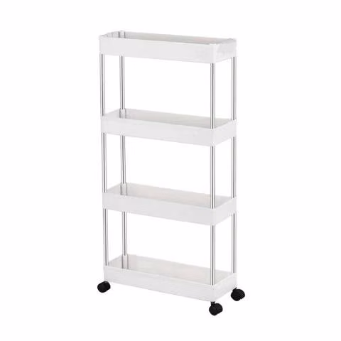 Estante Organizador Con Ruedas 4 Niveles Para Coci