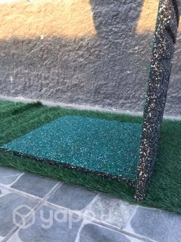 PISO CAUCHO COSMIC GREEN KLIPEN 500MMx500MM