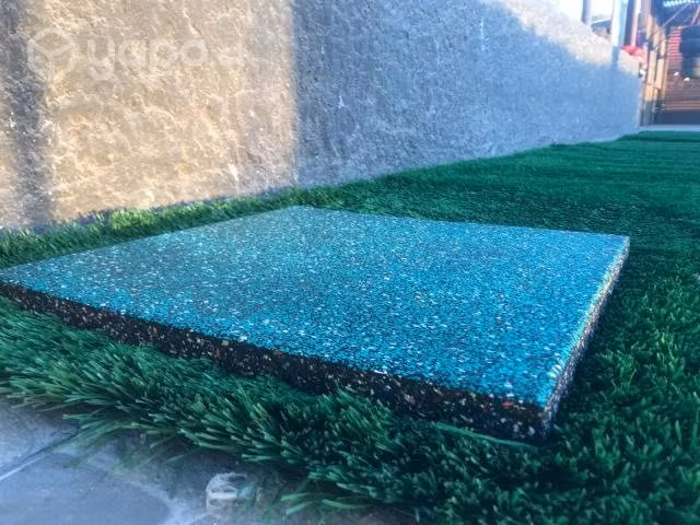 PISO CAUCHO COSMIC GREEN KLIPEN 500MMx500MM