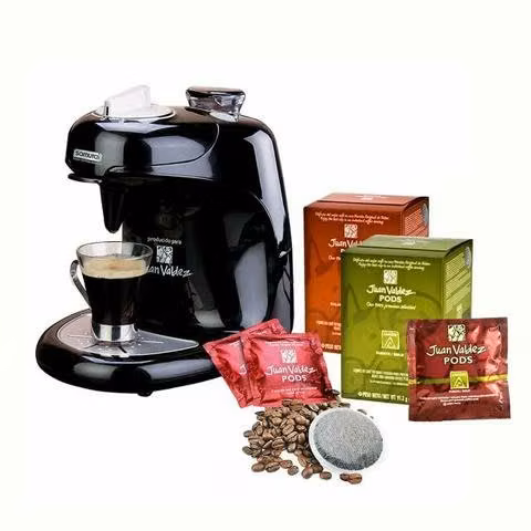 Cafetera Espresso pods moulinex Juan valdez