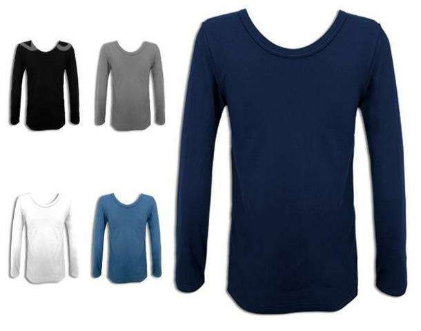 Camisetas de Bambú cuello redondo y sibido - Imagen 2