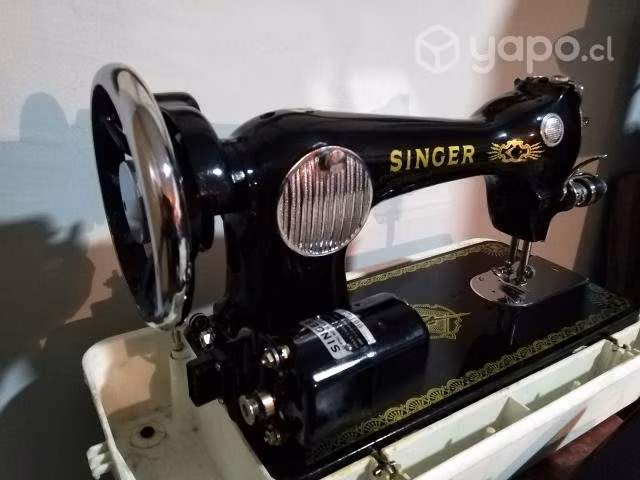 Máquina de coser, singer a motor con pedal