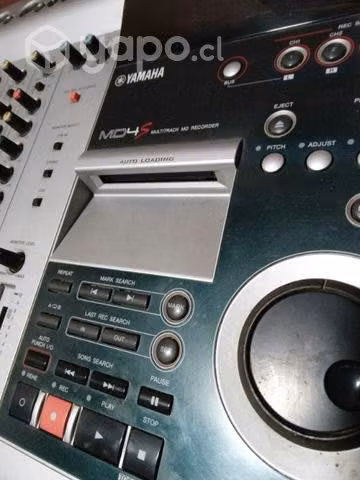 Minidisc yamaha funcionando