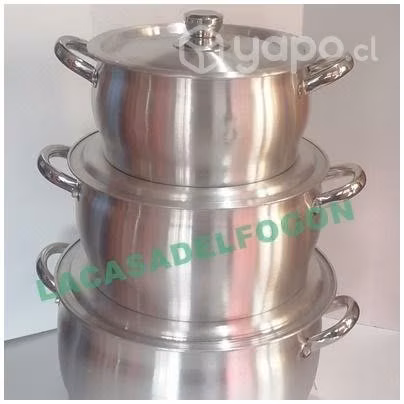 Ollas de aluminio La Casa del Fogon
