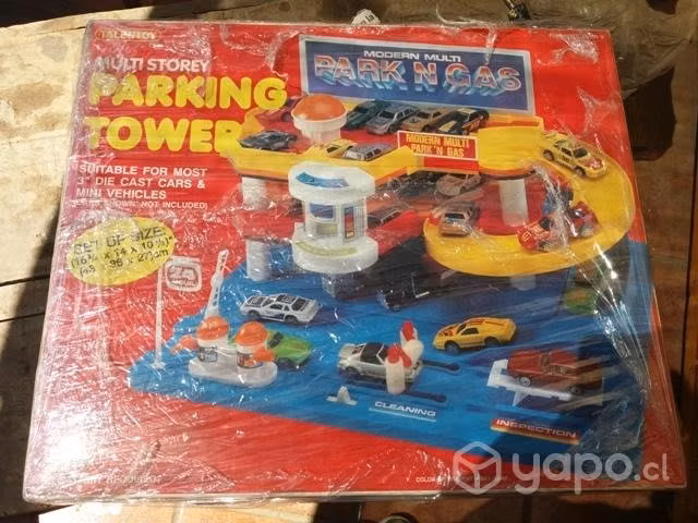 Garage y autolavado autitos de los 80s