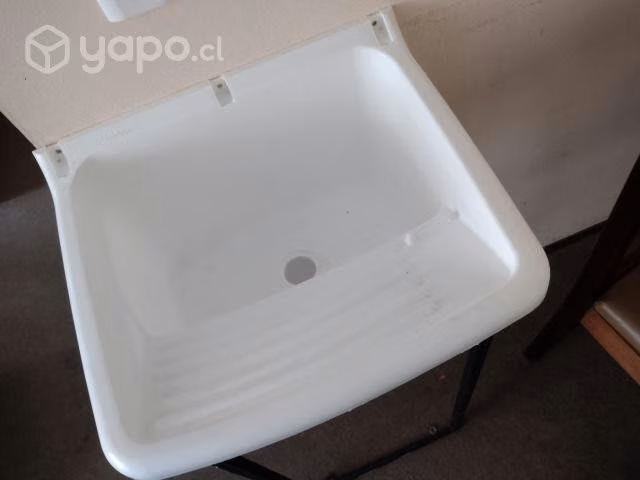 Lavadero plastico con soporte