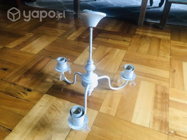 Linda Lampara de techo de lágrimas 3 luces