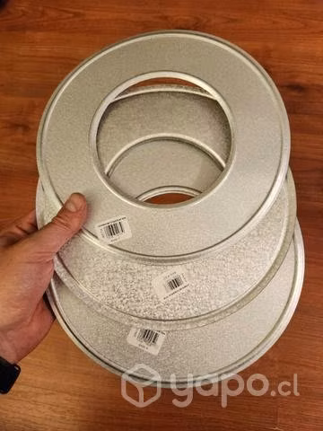 Anillo para tubo de acero galvanizado