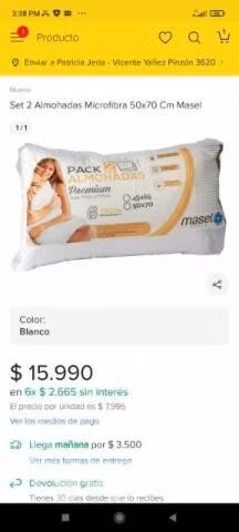 Almohadas microfibra e hipoalergénicos - Imagen 4