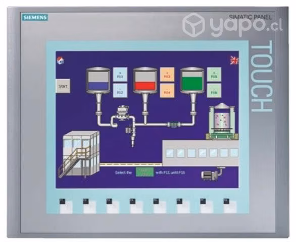 SIEMENS Touch 10" 6AV6647-0AF11-3AX0 SIMATIC