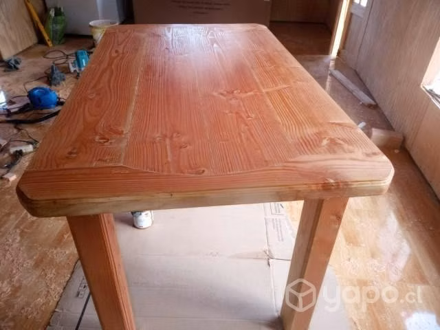 Mesa de pino oregon - Imagen 4