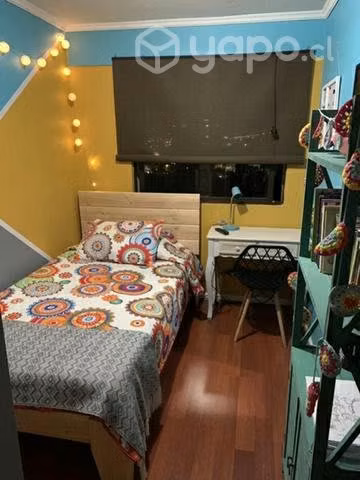 Cama de plaza y media con colchón - Imagen 3