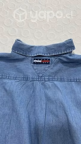Camisa mezclilla hombre