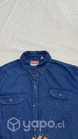 Camisa mezclilla hombre