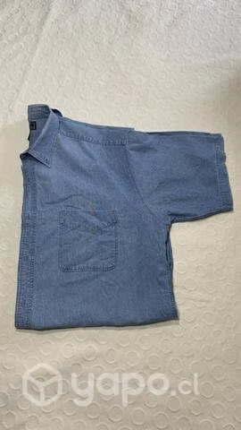 Camisa mezclilla hombre
