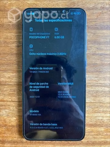 Teléfono Xiaomi Phocophone F1 128GB 6GB