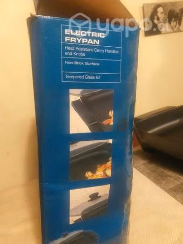 Práctico Sartén Eléctrico W Warner Nuevo