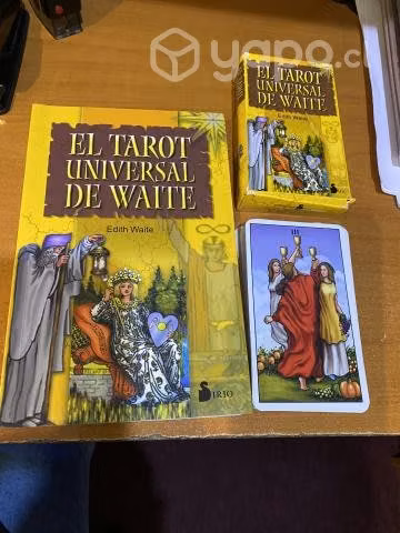 Libro y barajas de tarot Universal de Waite