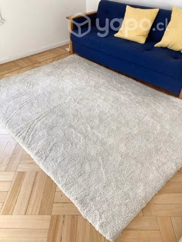 Alfombra Nueva Sherpa Blanca, 100% Poliester 160x2 - Imagen 3